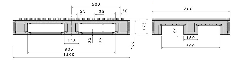 Non Stop technical drawing