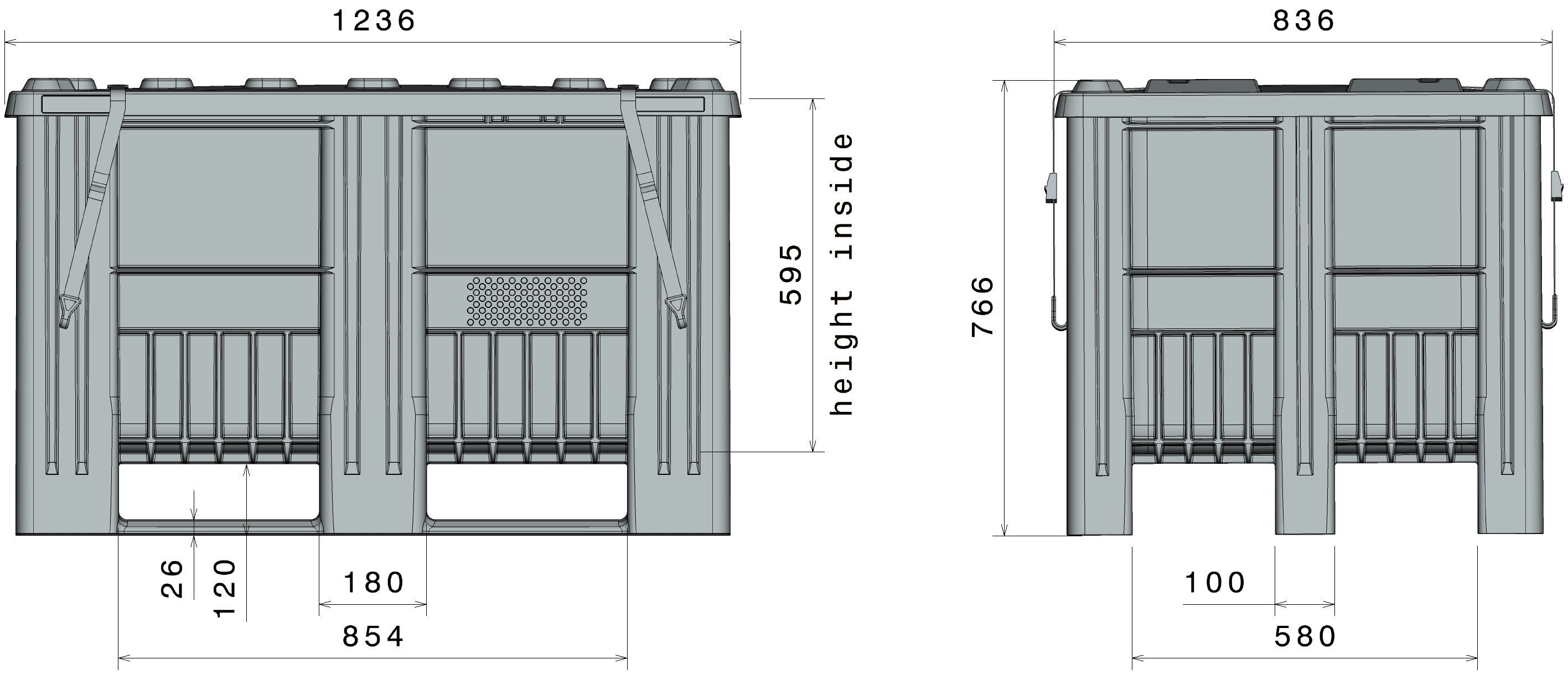 Technical Drawing UN-CB1 