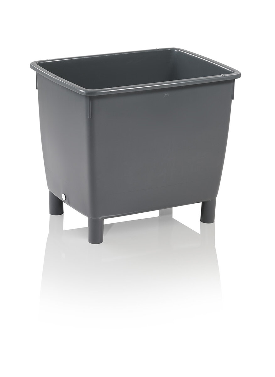 210 litre grey without lid