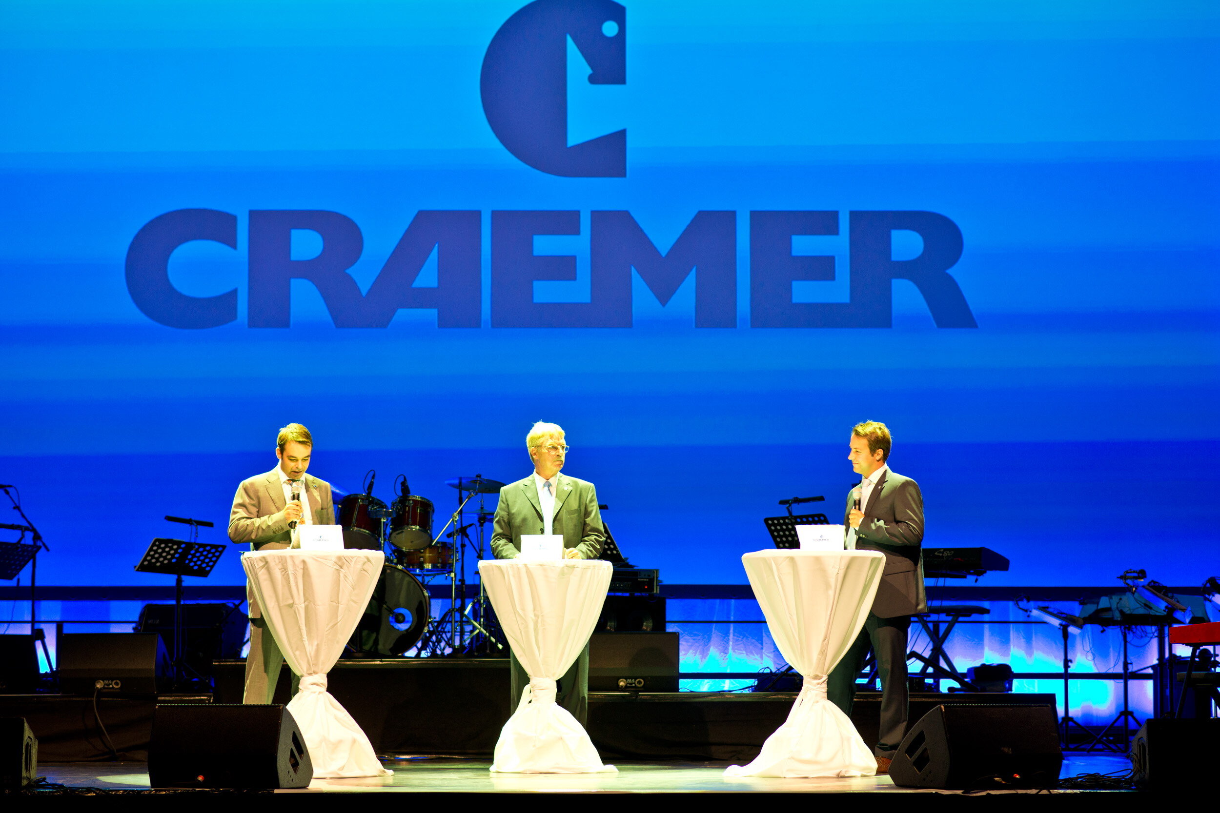 Craemer shareholders at anniversary celebration
