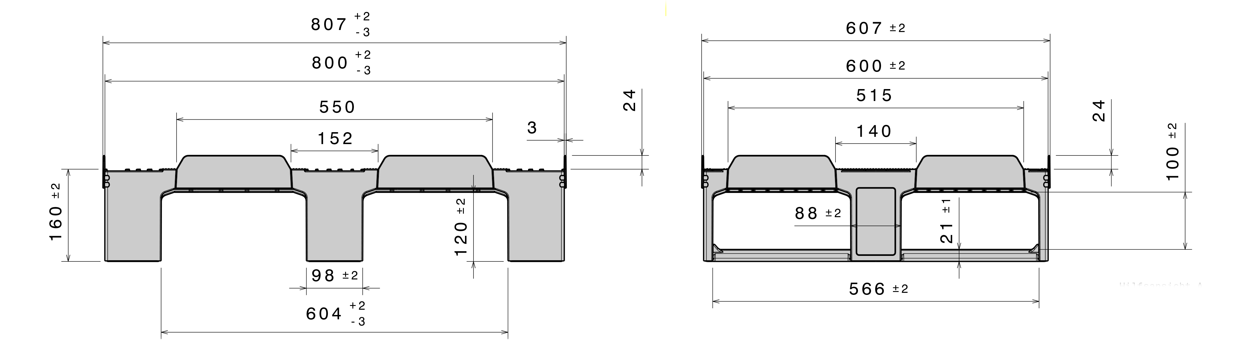 D2 technical drawing
