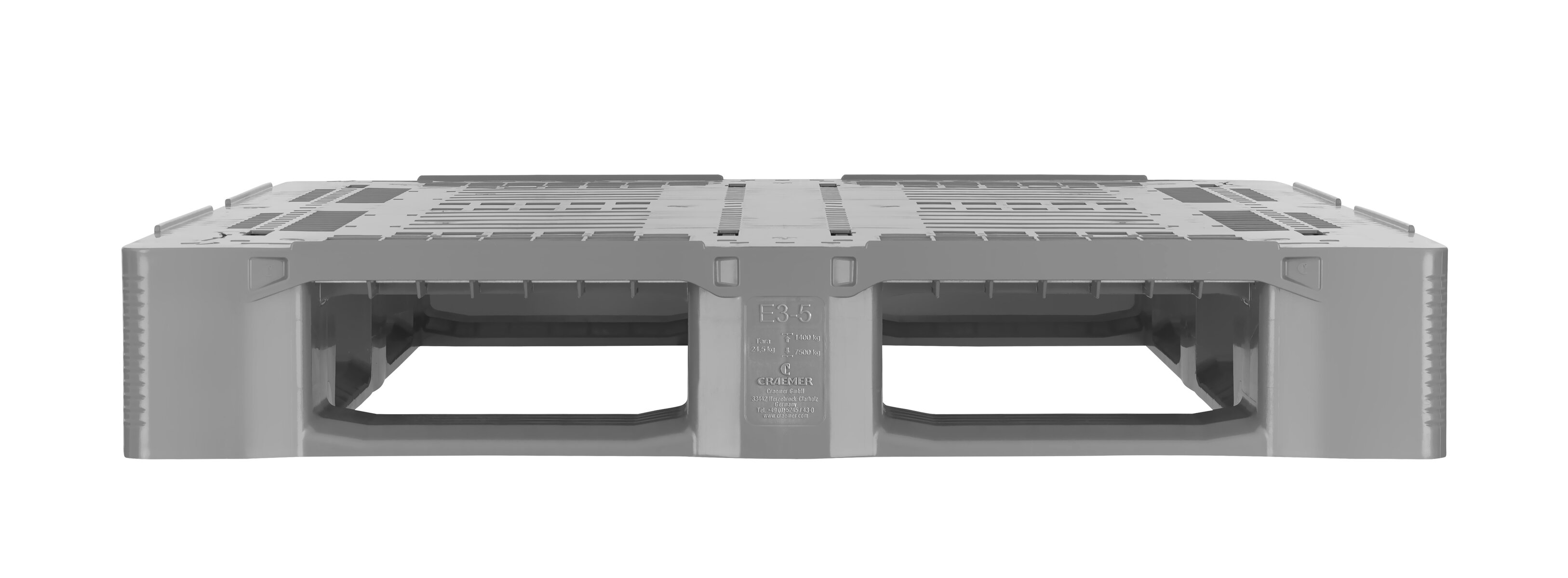 E3-5 basalt 5 mm rim 6 steel profiles side 1000 mm