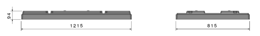 Lid technical drawing