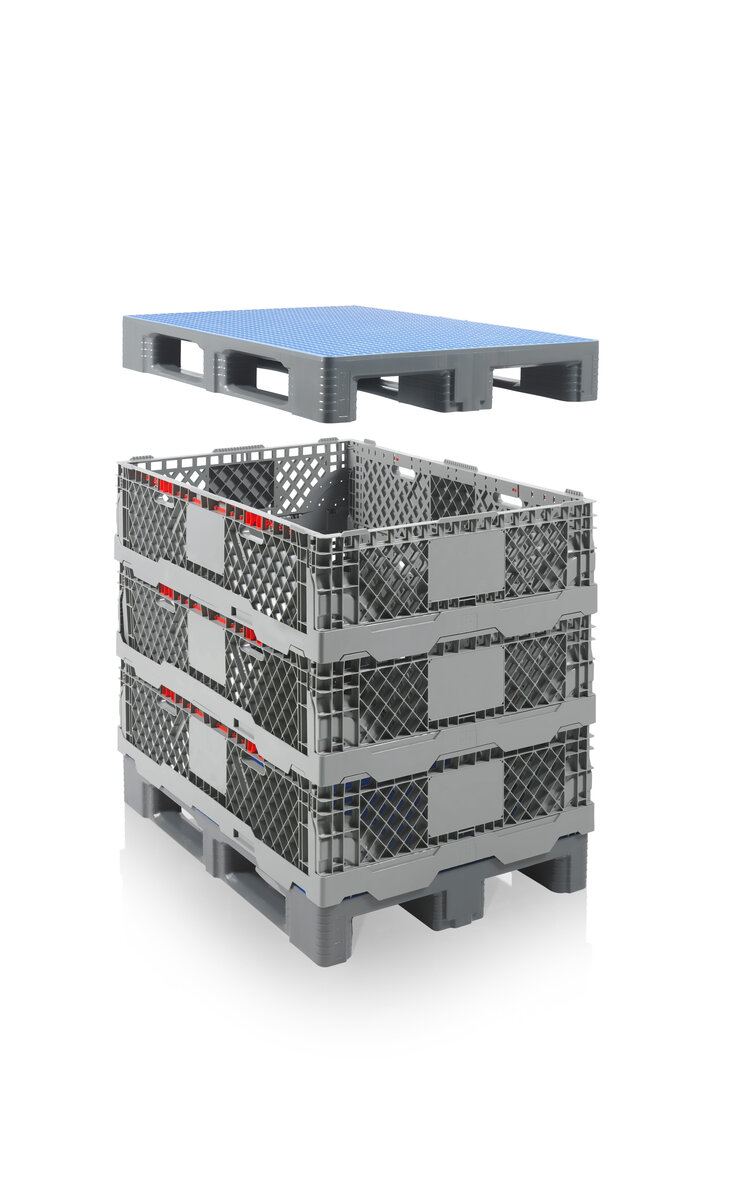 CC1 3 collars with pallet floating and interlocking