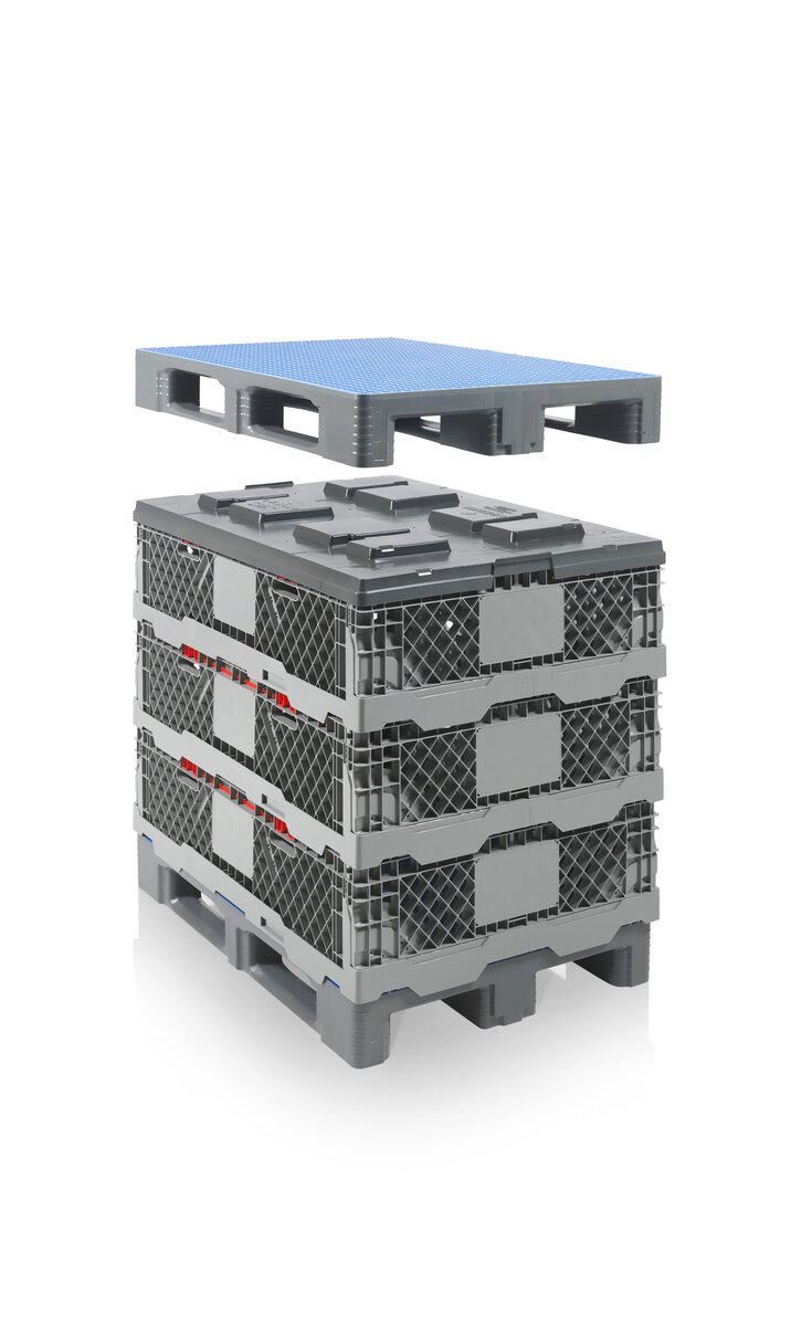 CC1 3 x collars 2 x pallet floating 2 x lid