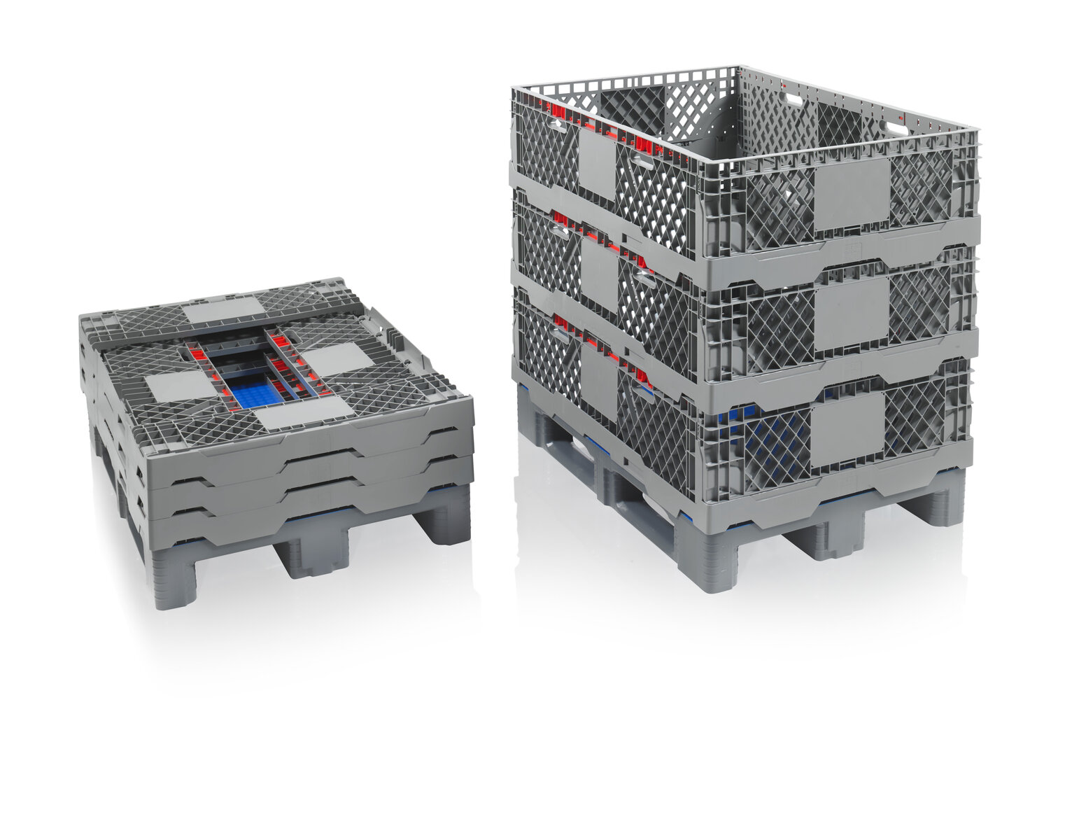 CC1 3 x collars stacked and folded 