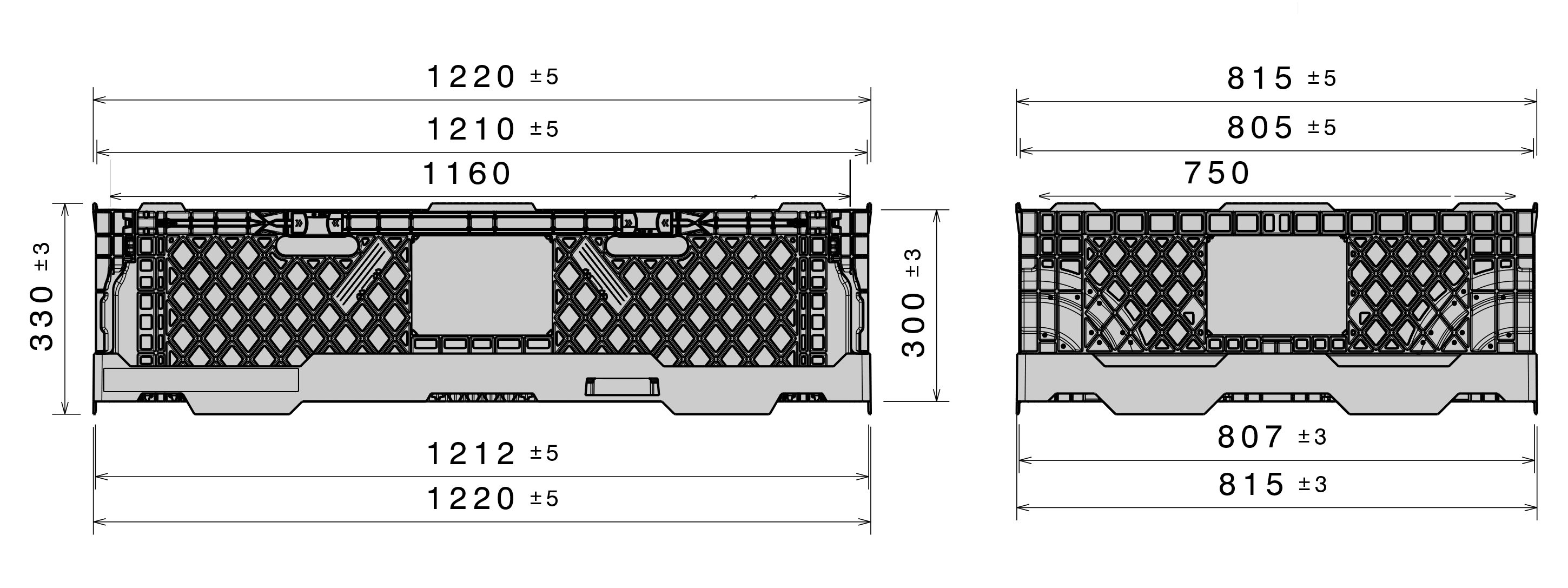 CC1 technical drawing with rim