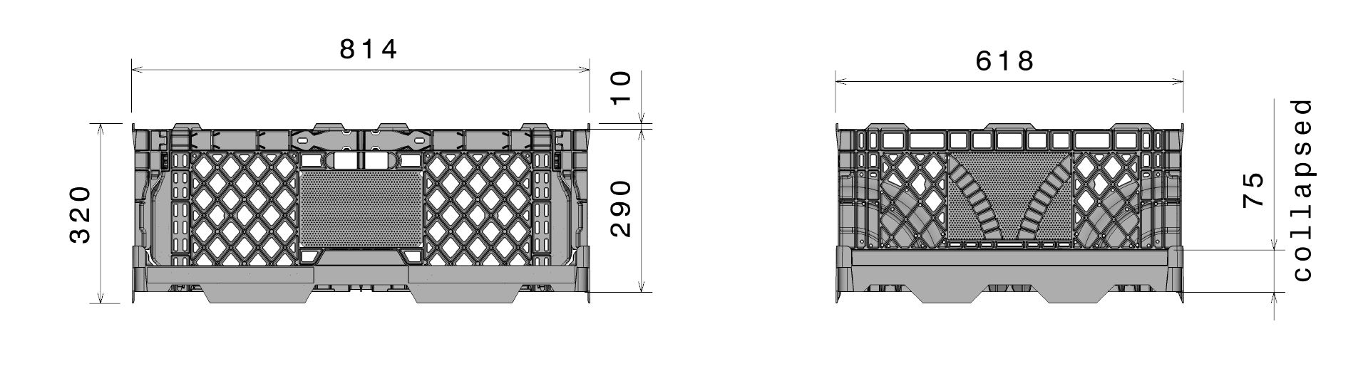 Technical drawing CC2 with rim