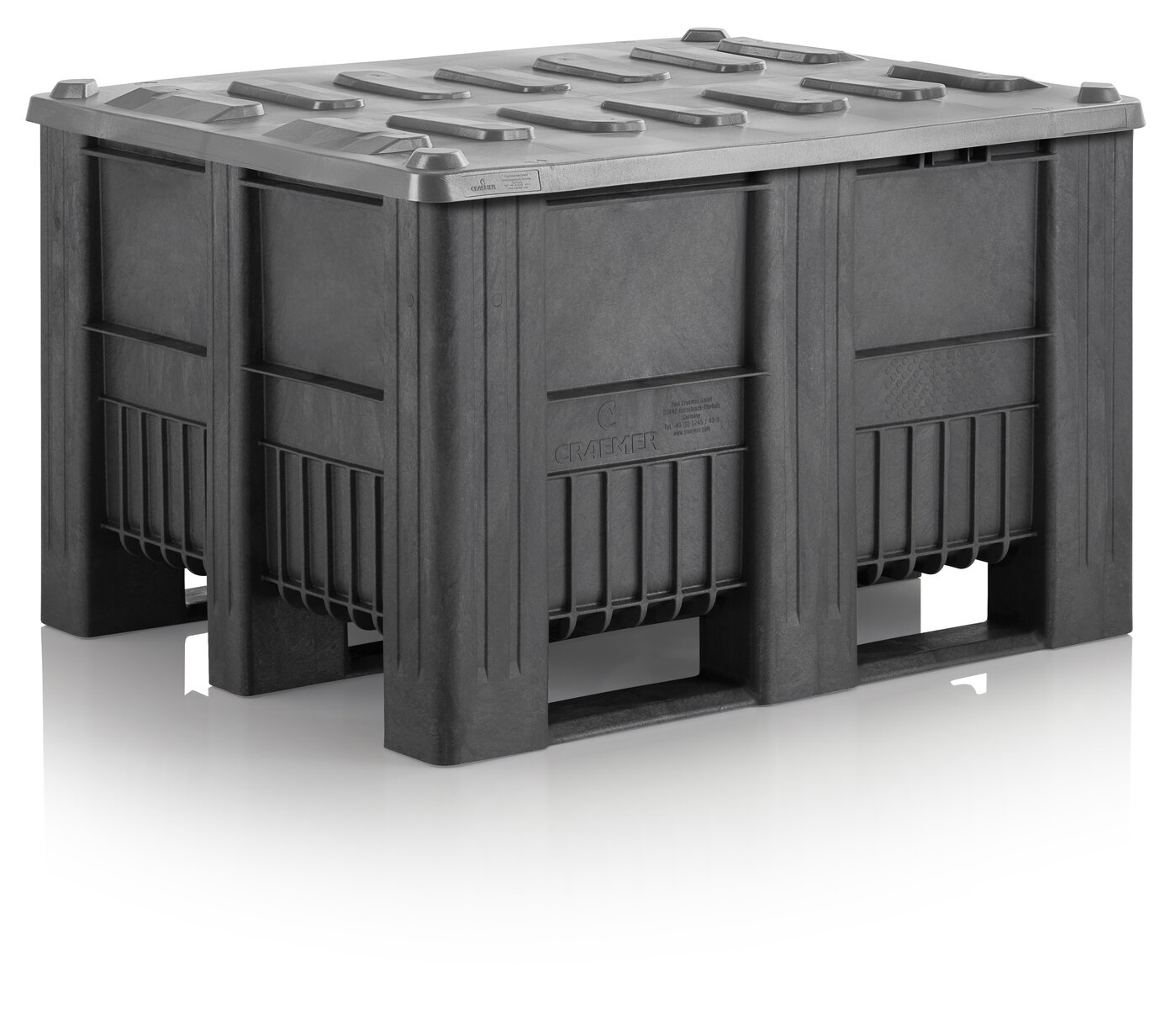 Lid on box basaltgrey