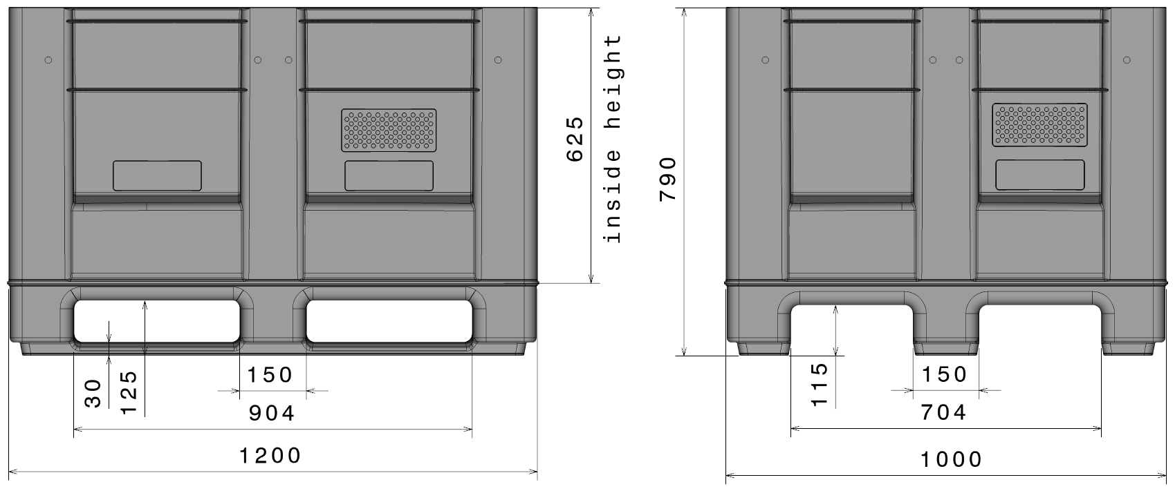 HB3 technical drawing