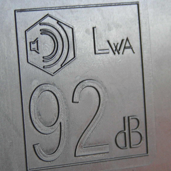 Stamp sound-insulated