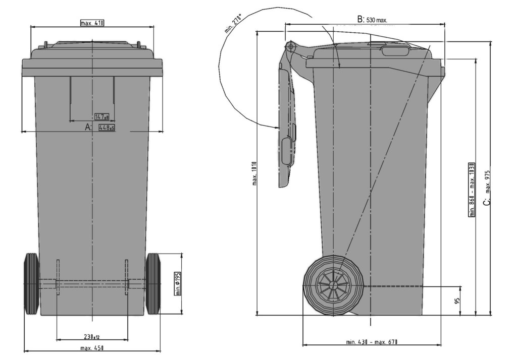 MGB 80 l technical drawing