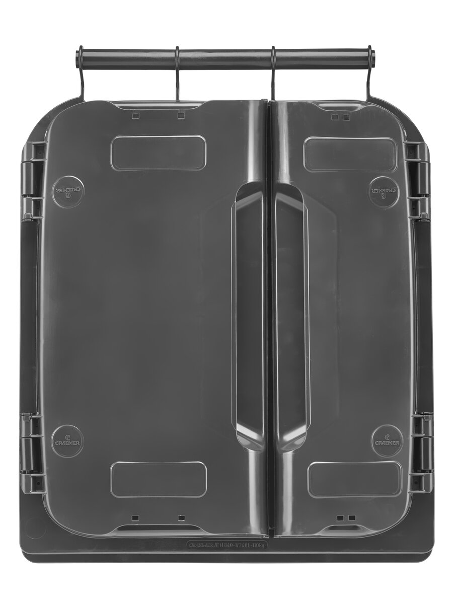 MGBneo Twin compartment bin 60-40 closed