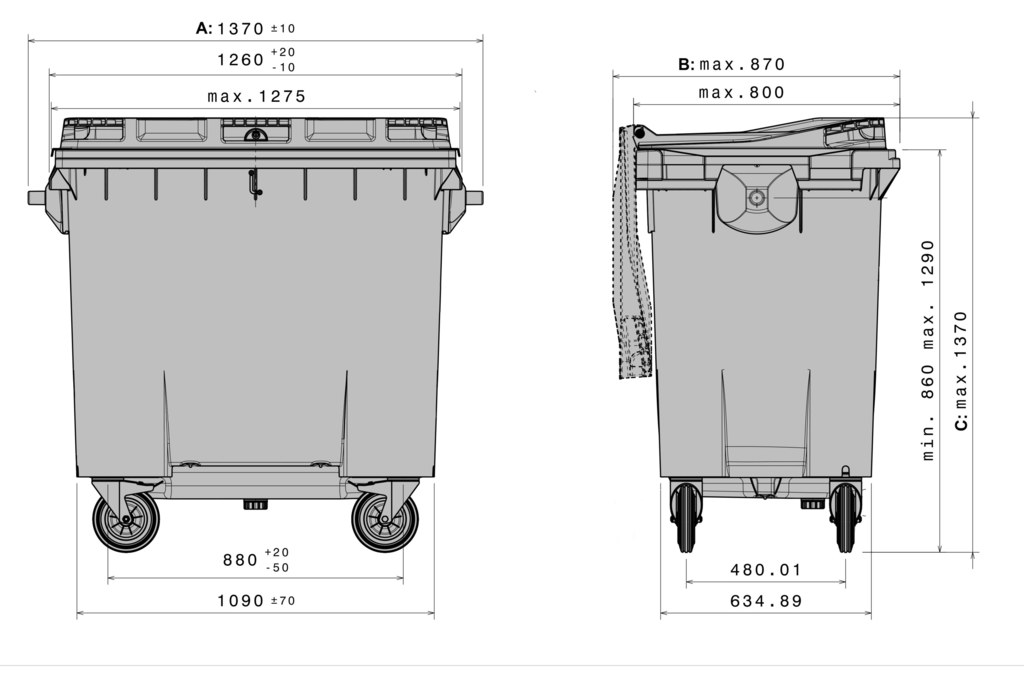 MGBneo4 770 l technical drawing