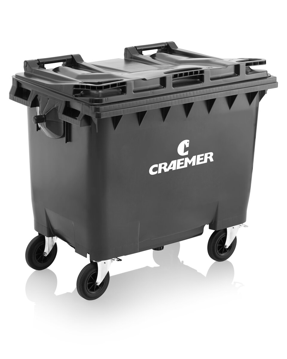 MGBneo4 660 Litre standing front with logo