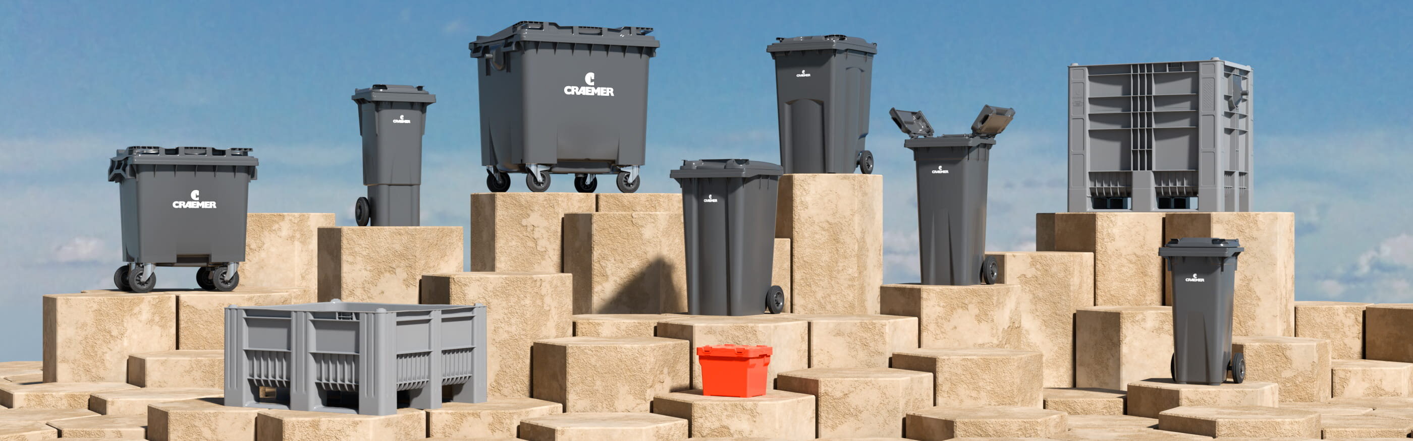 Keyvisual Wheelie bins