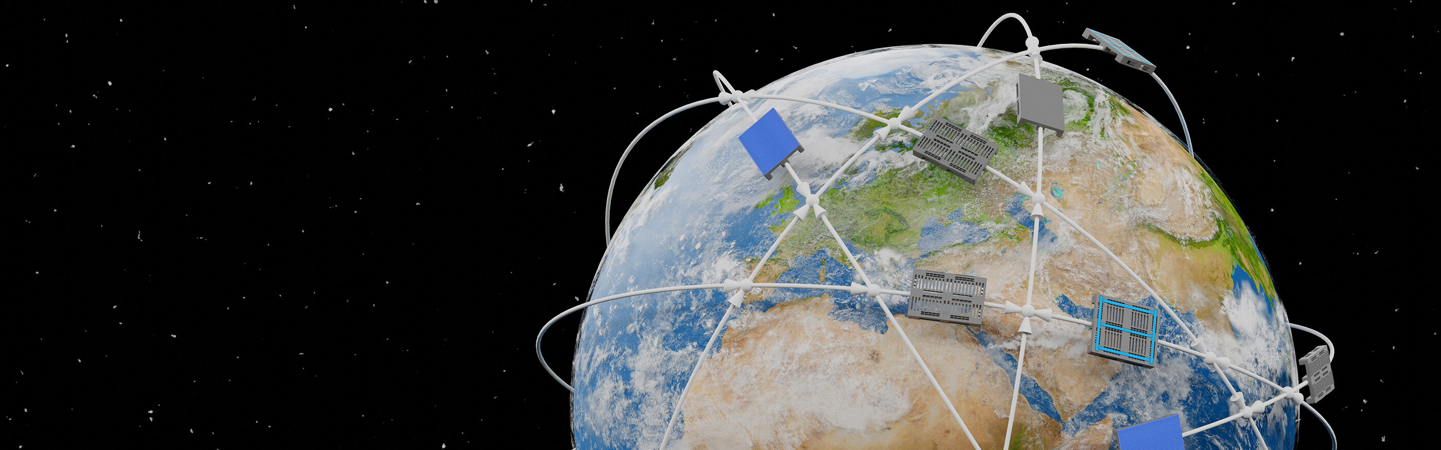 Pallets in orbits around the earth