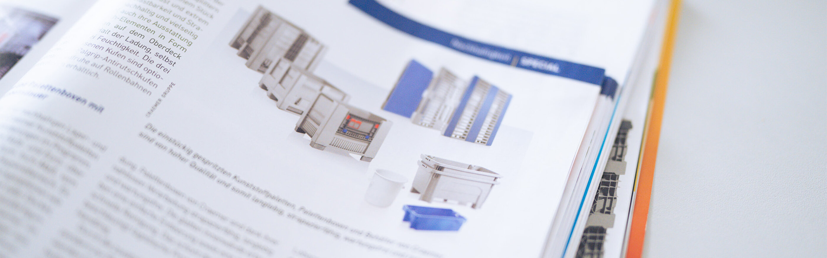 News and Press News article on Craemer plastic products in a magazine