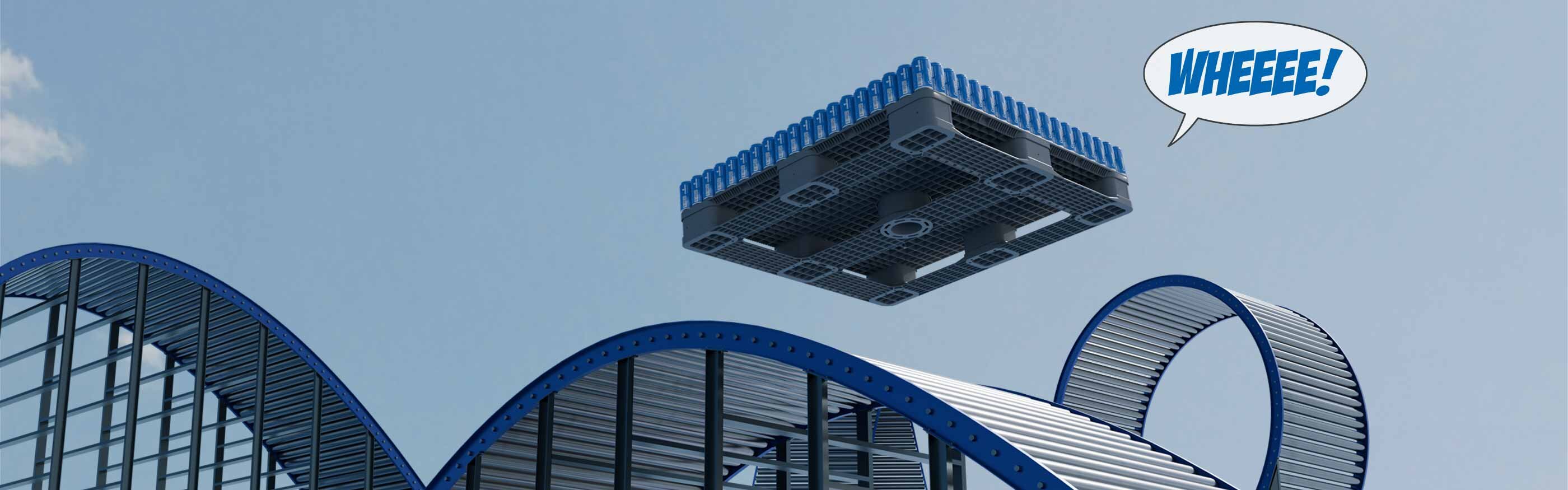 New CanPal Pallet on a roller coaster