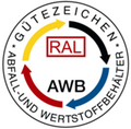 Gütezeichen Abfall- und Wertstoffbehälter Logo