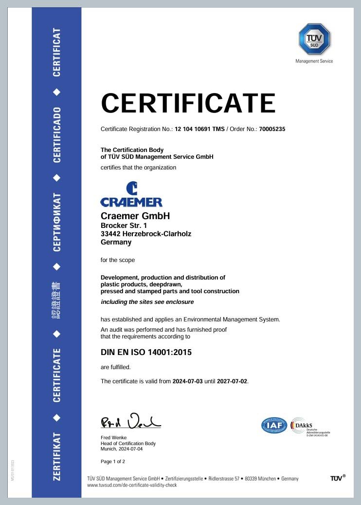 DIN EN ISO 14001 2015