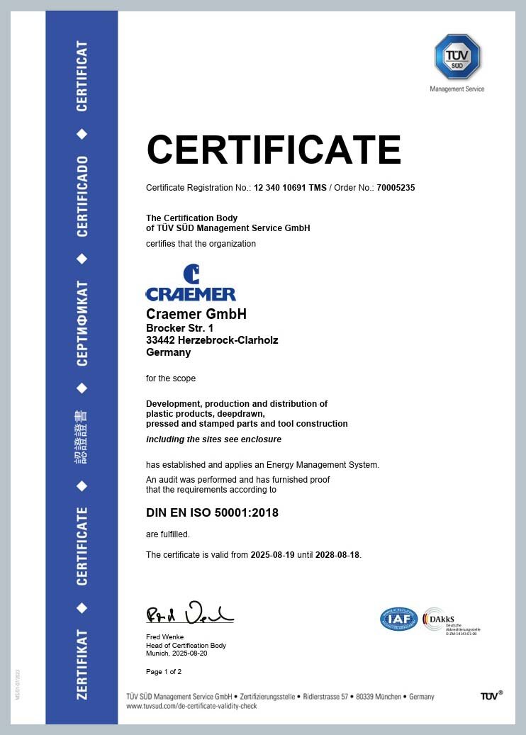 DIN EN ISO 50001 2018