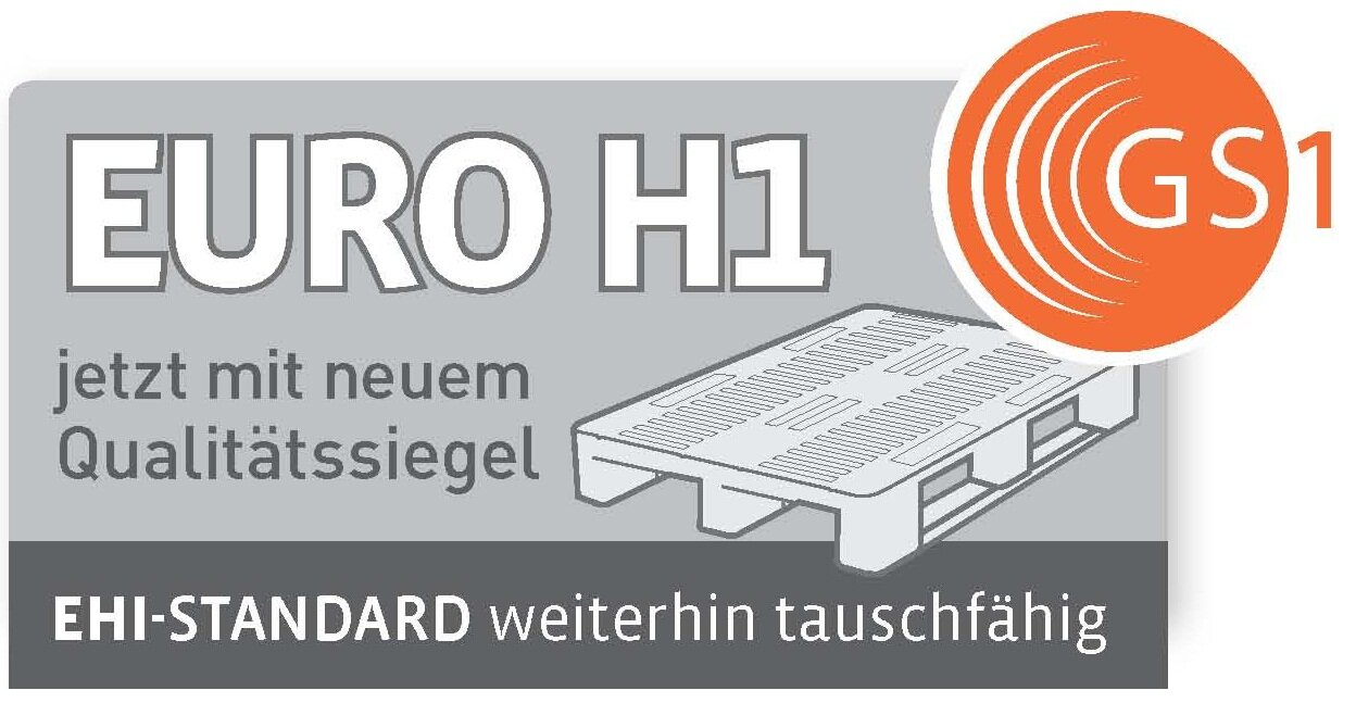Werbebanner Euro H1 mit GS1-Siegel