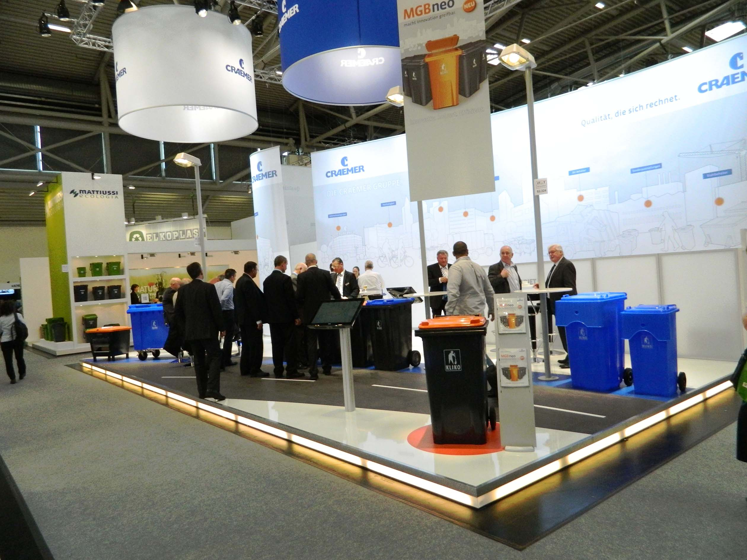 Craemer Messestand auf IFAT 2012