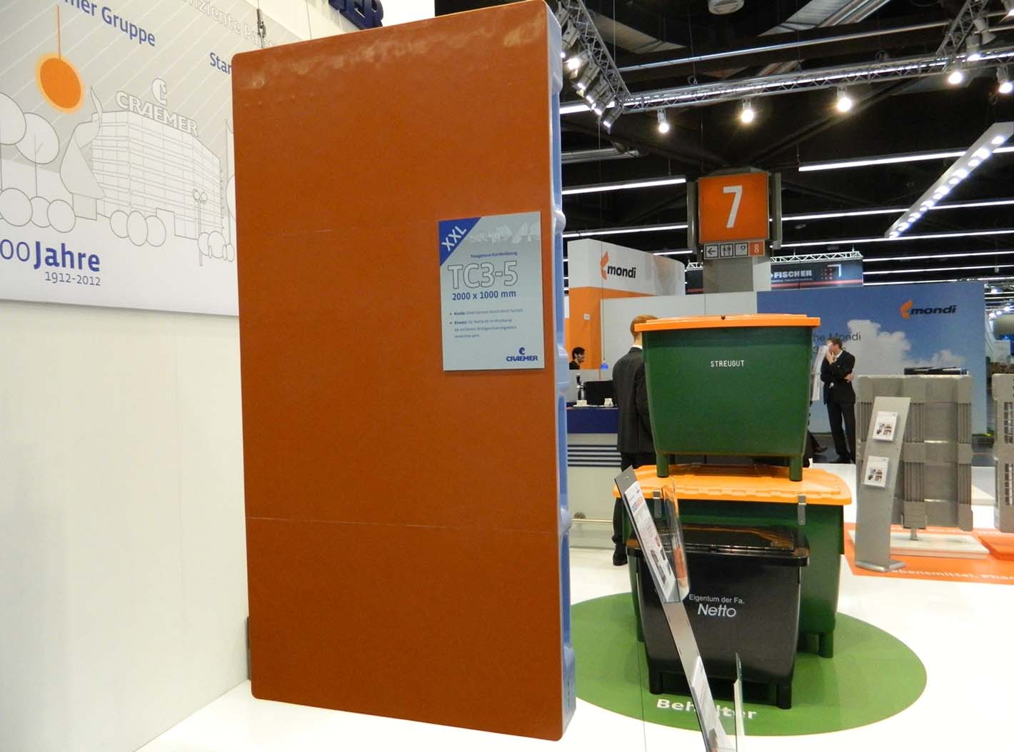 TC Palette und Universalbehälter auf der FachPack 2013