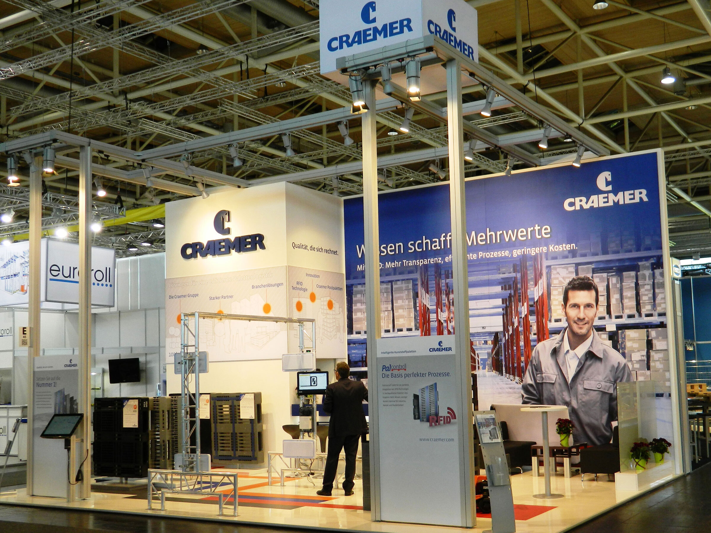 Messestand CEMAT 2014