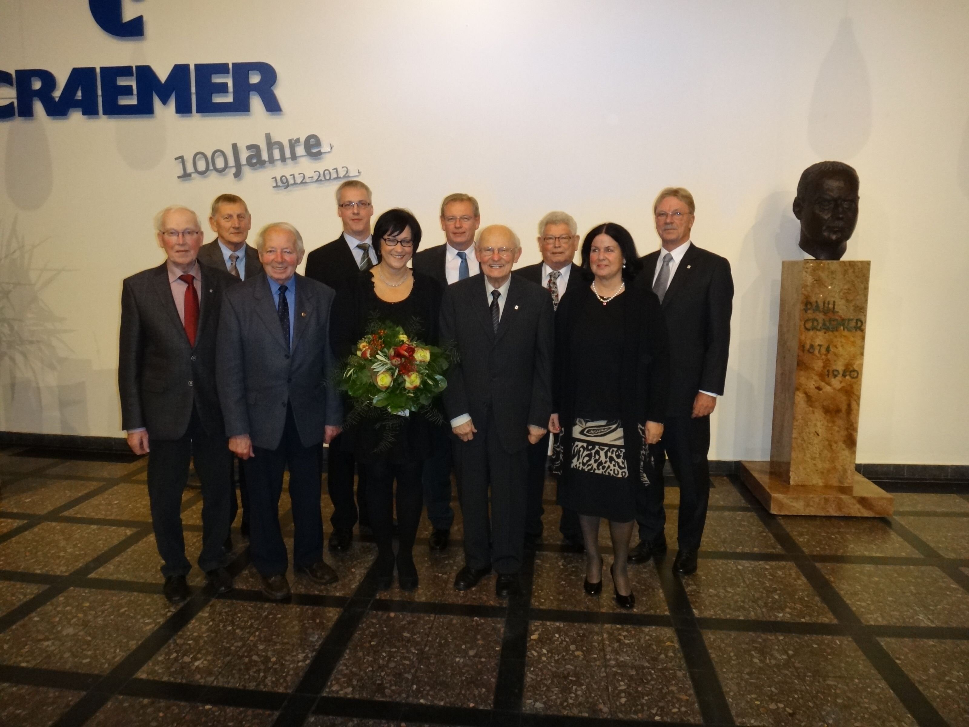 Gruppenbild Verabschiedung Chorleiter Henzel