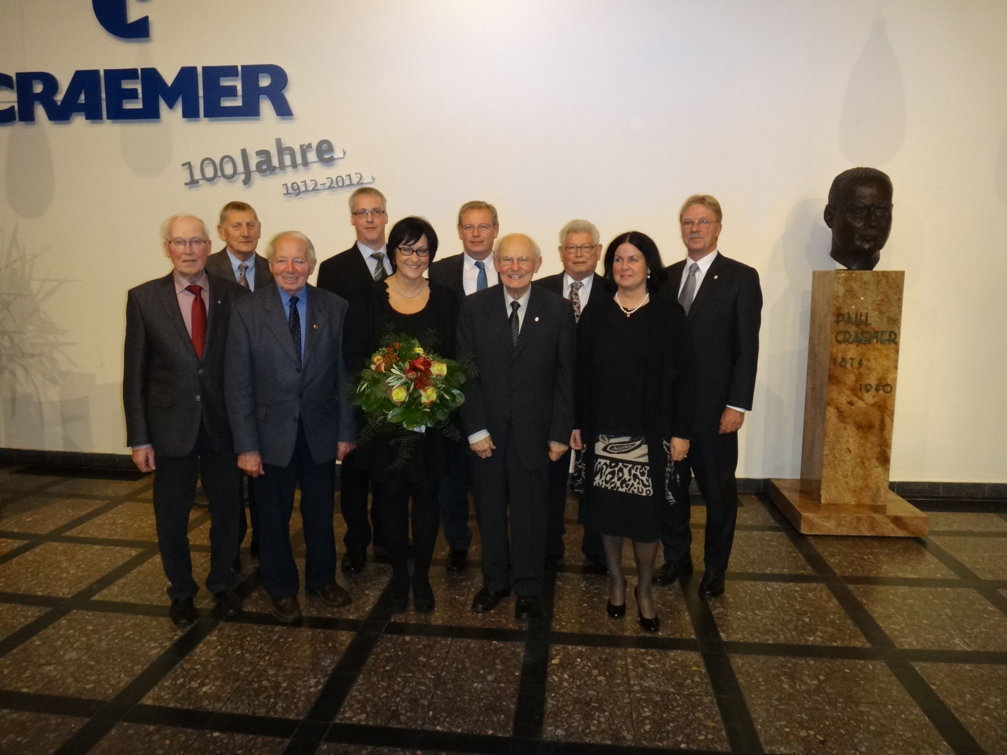 Gruppenbild Verabschiedung Chorleiter Henzel