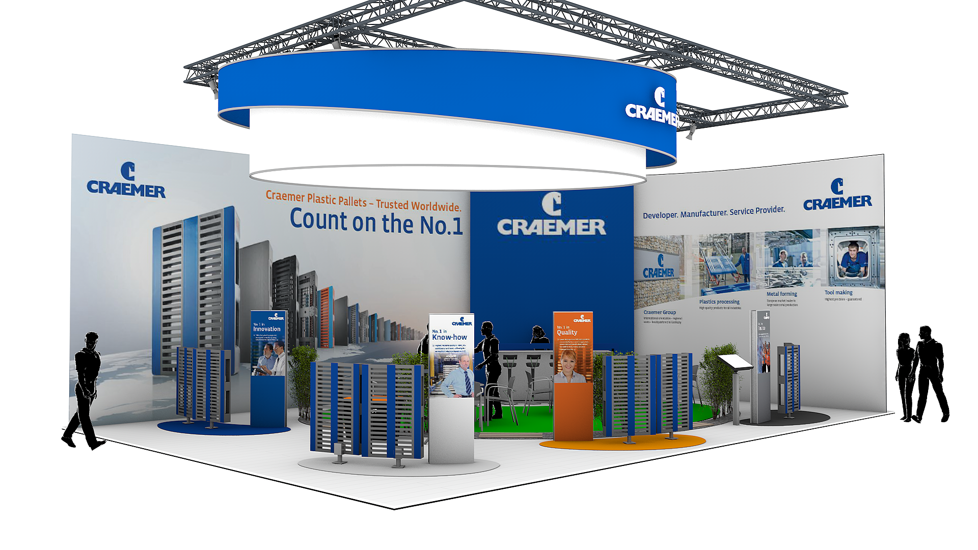 Craemer showcases "Plastic Pallets Worldwide" at Interpack 2014