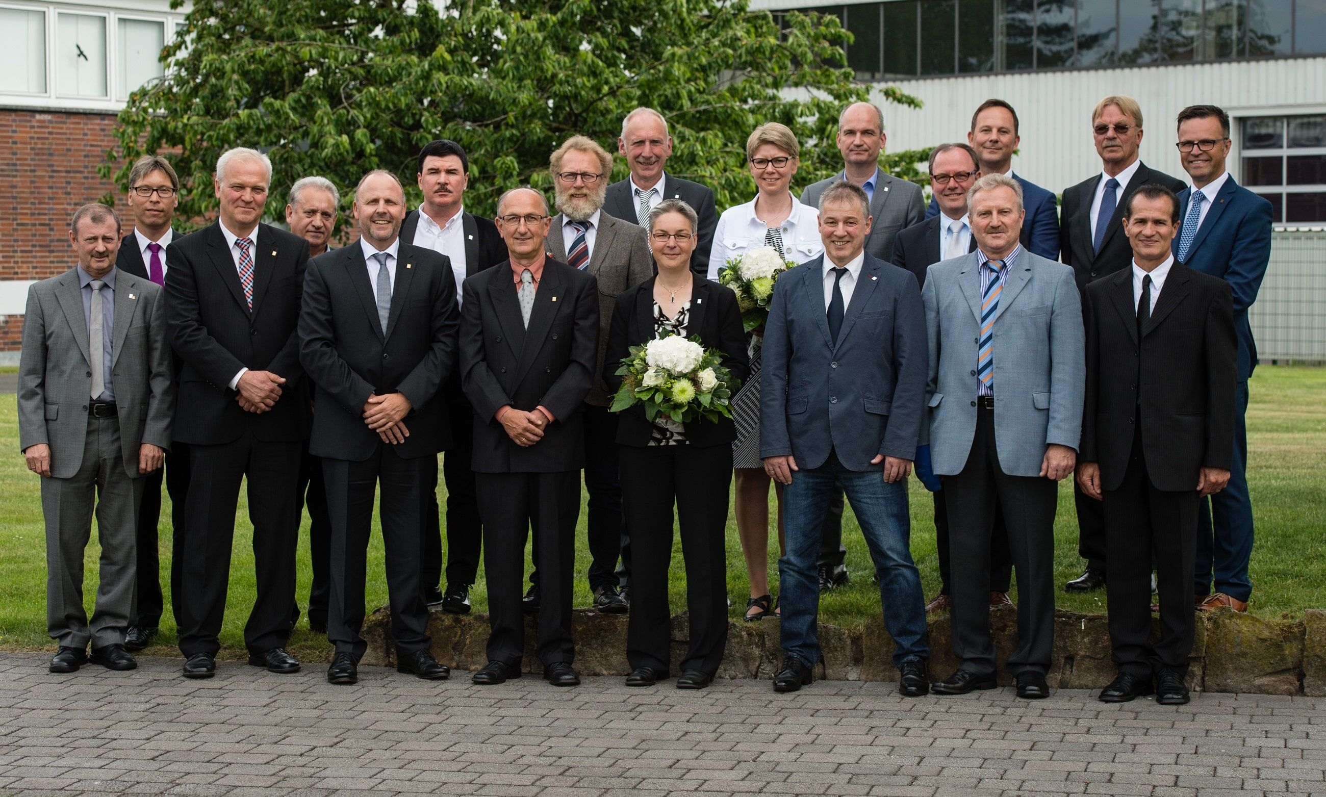 Gruppenbild Craemer Jubilare 2016