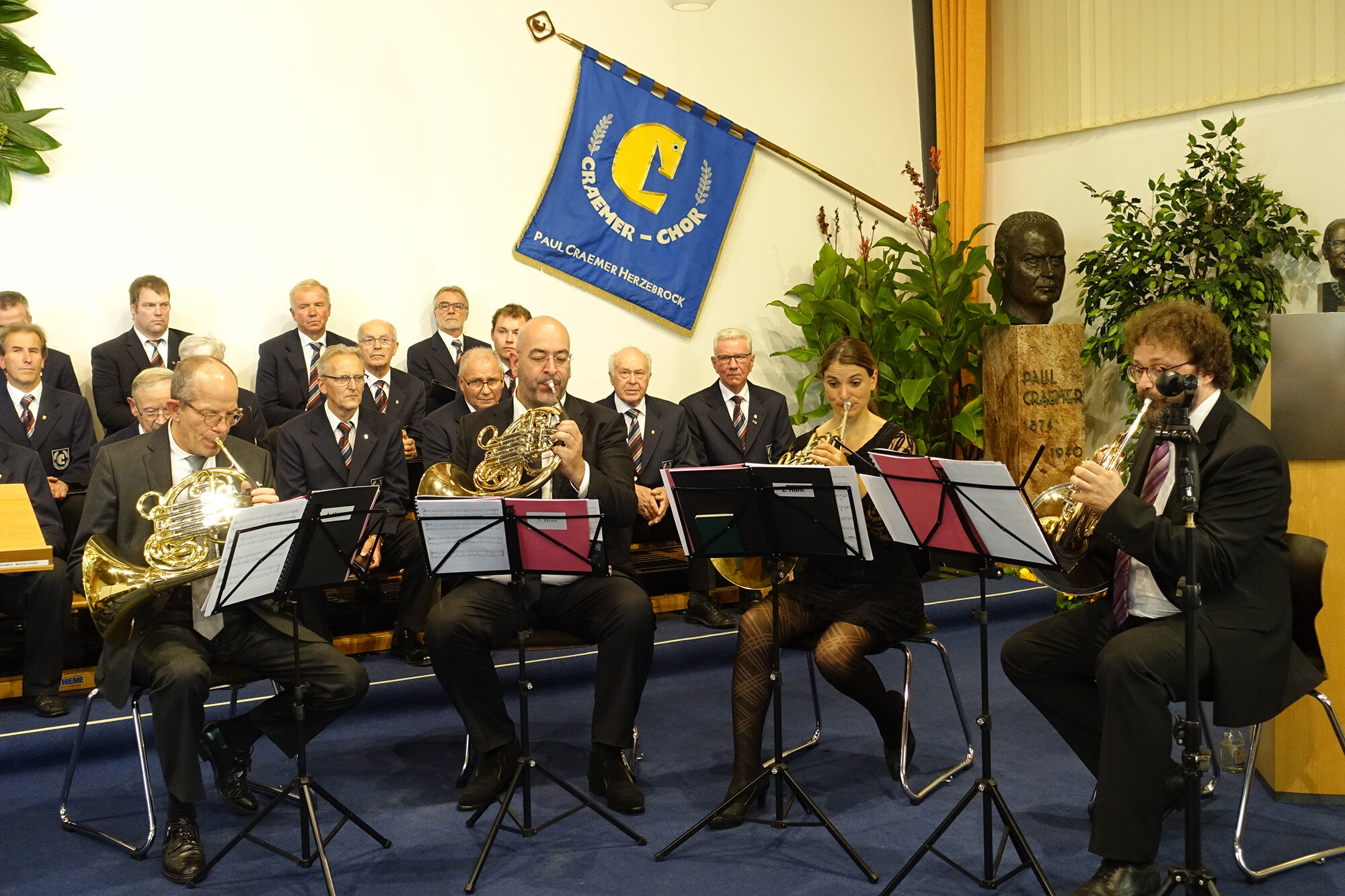 Craemer Chor und das Westfälische Hornquartett