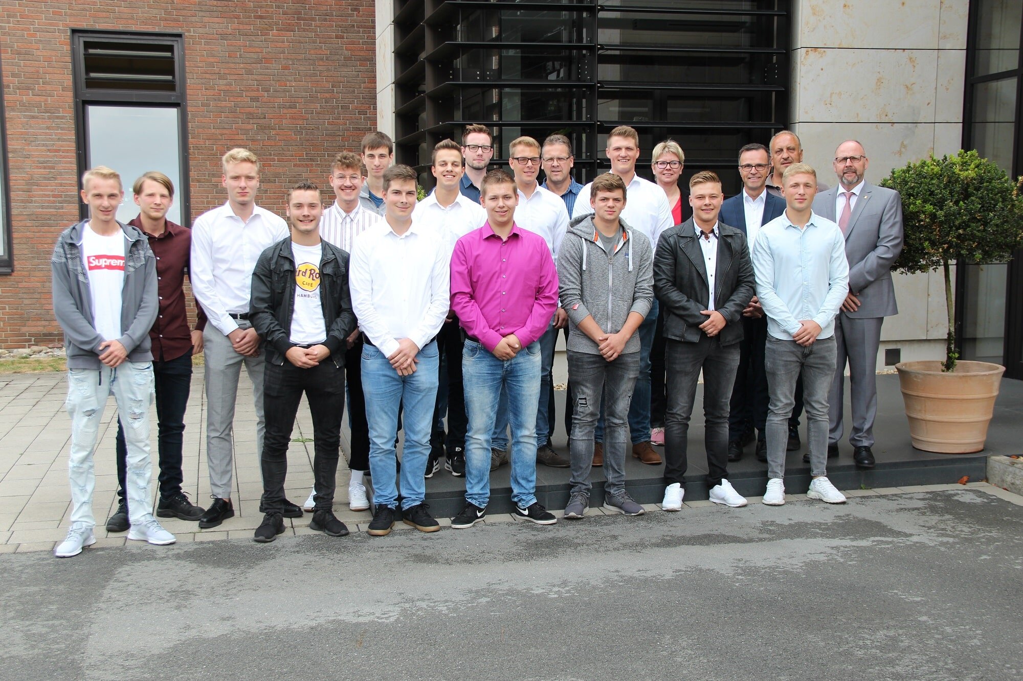 Gruppenfoto Absolventen 2018