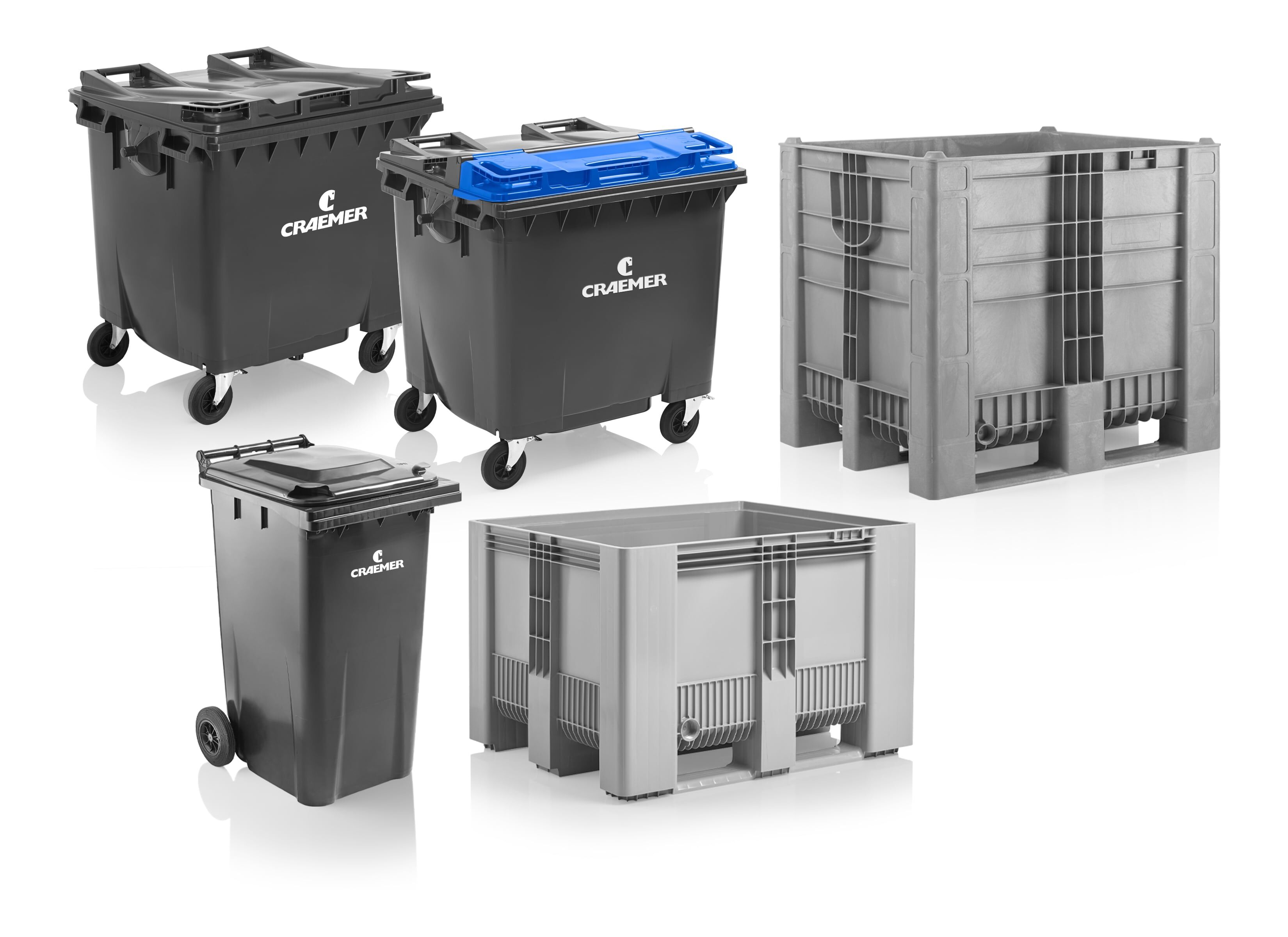 MGB wheelie bins & Pallet boxes