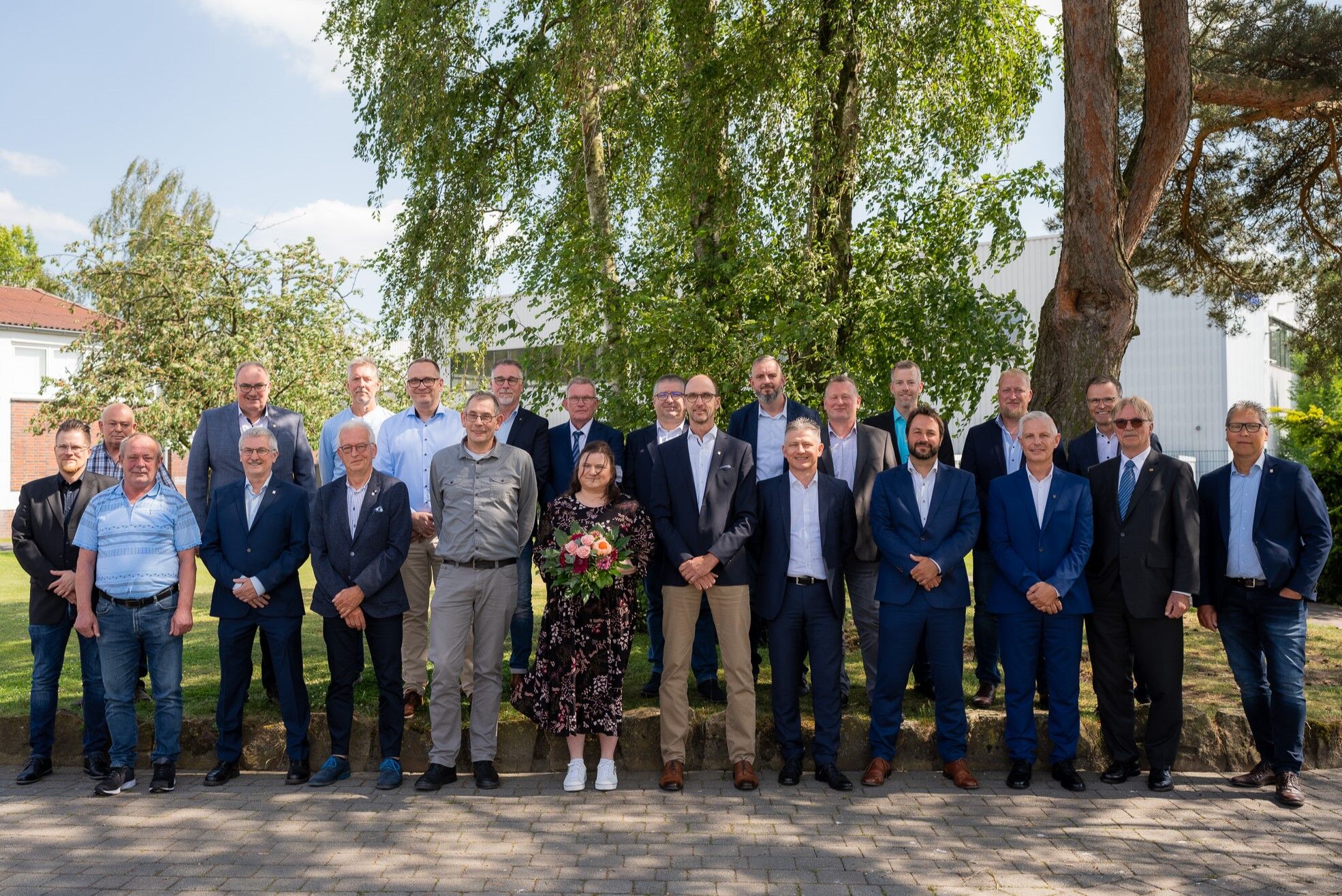 Gruppenfoto Jubilarehrung 2024
