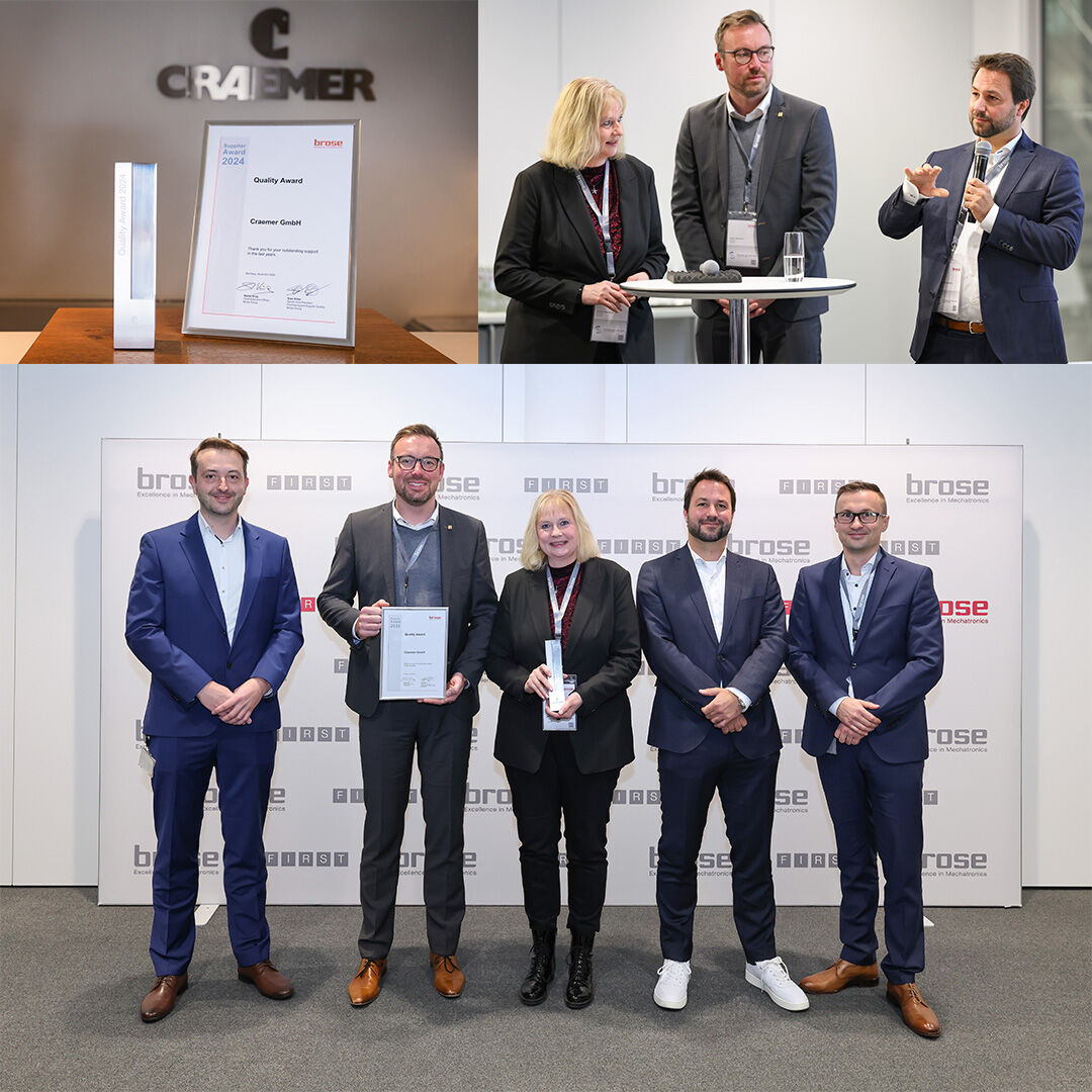 Brose Supplier Award 2024 ceremony