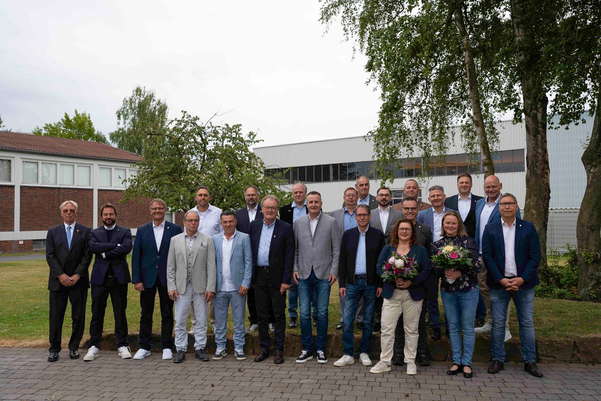 Gruppenfoto der Craemer Jubilare 2025