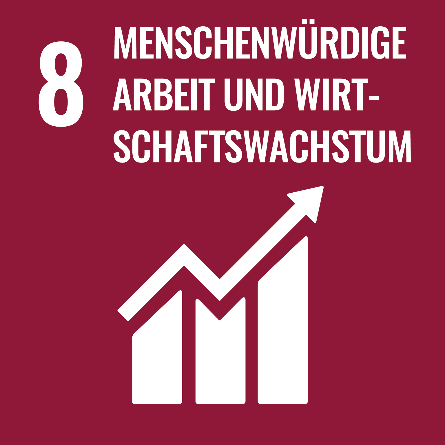 Ziel 8: Menschenwürdige Arbeit und Wirtschaftswachstum Ziel 8: Menschenwürdige Arbeit und Wirtschaftswachstum