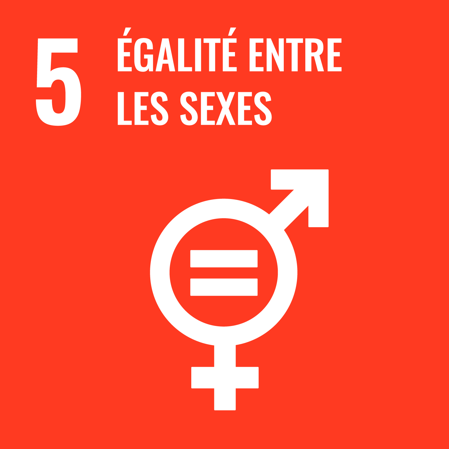 Objectif 5: Égalité entre les sexes