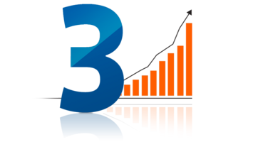 Blue 3 with orange diagram
