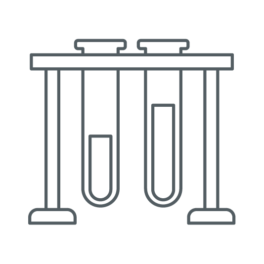 Pharma and chemicals icon