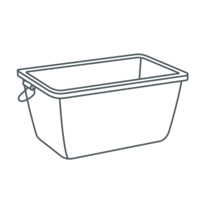 Fertigmörtelkübel FMK