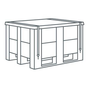 UN-approved Plastic Bulk Bins