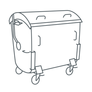 Großraumbehälter aus Stahlblech